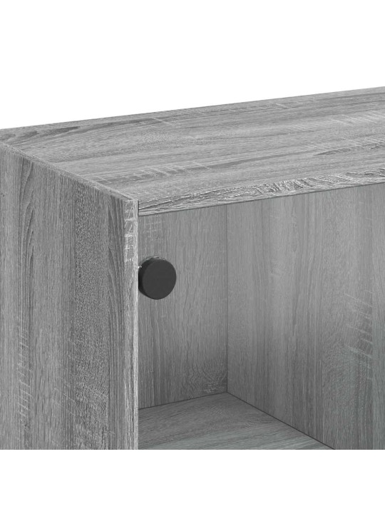 Příborník šedý sonoma 102 x 37 x 75,5 cm kompozitní dřevo