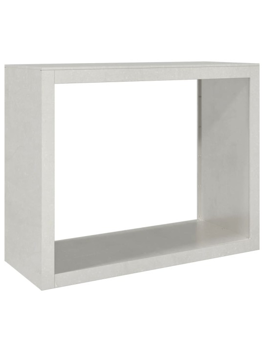 Stojan na palivové dřevo 100 x 40 x 80 cm nerezová ocel