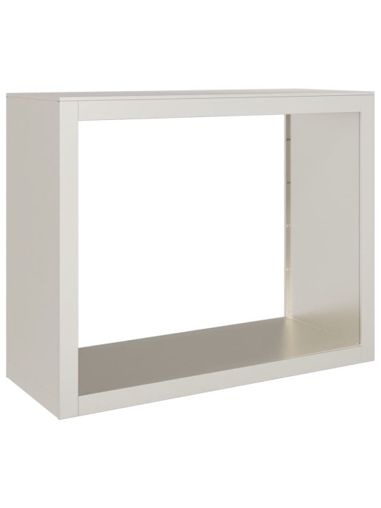 Stojan na palivové dřevo 100x40x80 cm povětrnostně odolná ocel