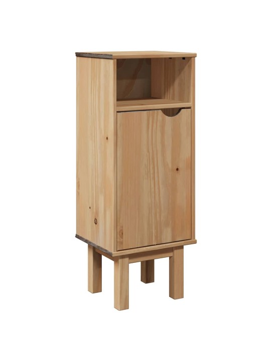 Koupelnová skříňka OTTA 35 x 30 x 90 cm masivní borové dřevo