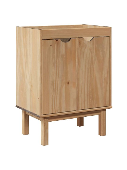 Koupelnová skříňka pod umyvadlo OTTA 59x40x80 cm masiv borovice