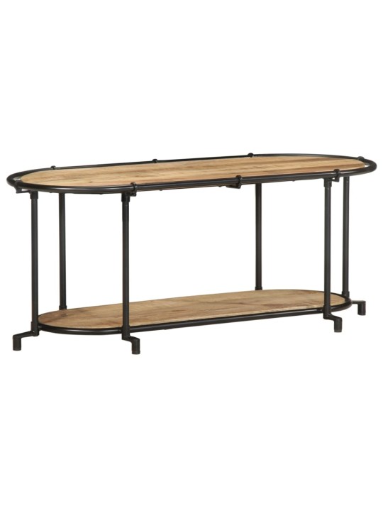 TV stolek 100 x 42 x 40 cm masivní hrubé mangovníkové dřevo