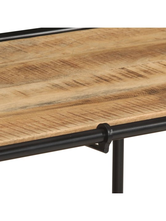 TV stolek 100 x 42 x 40 cm masivní hrubé mangovníkové dřevo