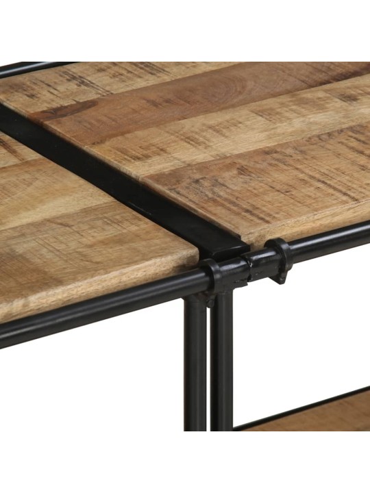 TV stolek 160 x 42 x 40 cm masivní hrubé mangovníkové dřevo