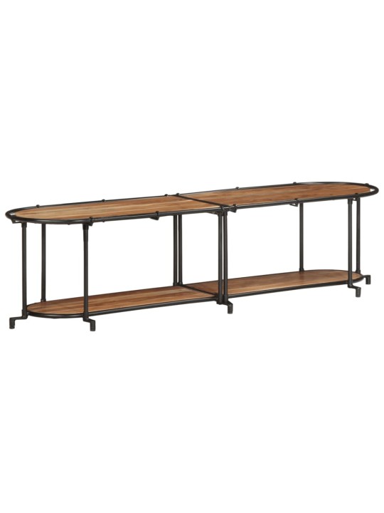 TV stolek 160 x 42 x 40 cm masivní akáciové dřevo