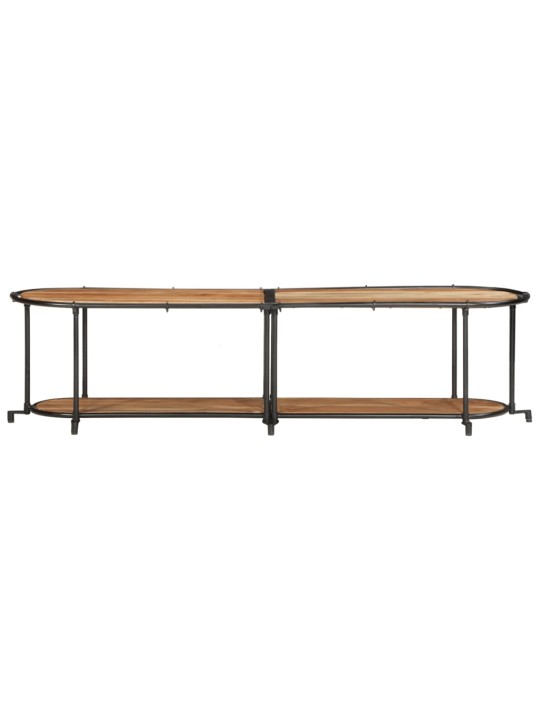 TV stolek 160 x 42 x 40 cm masivní akáciové dřevo