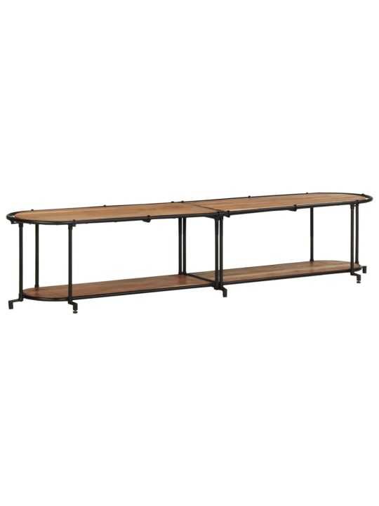 TV stolek 200 x 42 x 40 cm masivní akáciové dřevo