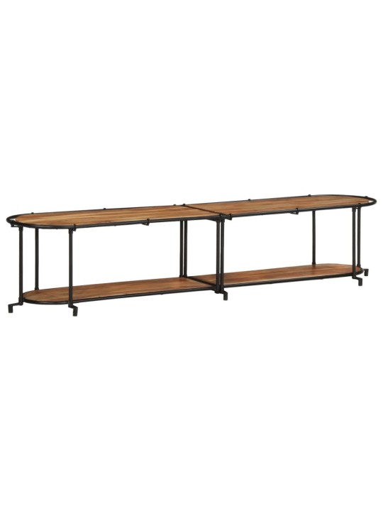 TV stolek 200 x 42 x 40 cm masivní akáciové dřevo
