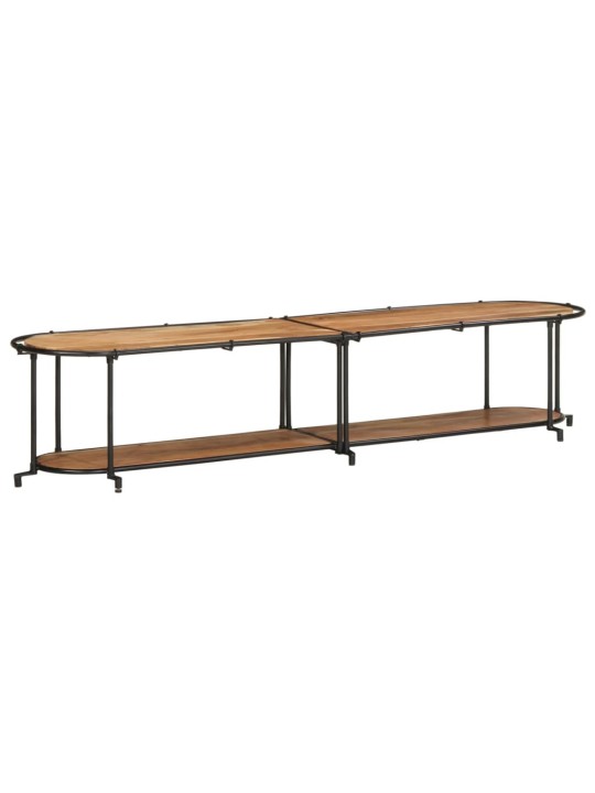 TV stolek 200 x 42 x 40 cm masivní akáciové dřevo