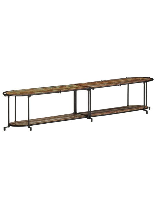 TV stolek 200 x 42 x 40 cm masivní recyklované dřevo