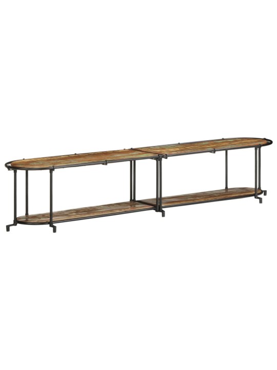 TV stolek 200 x 42 x 40 cm masivní recyklované dřevo