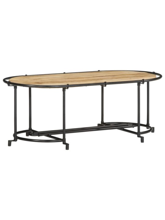 Konferenční stolek 110x55x40cm masivní hrubé mangovníkové dřevo