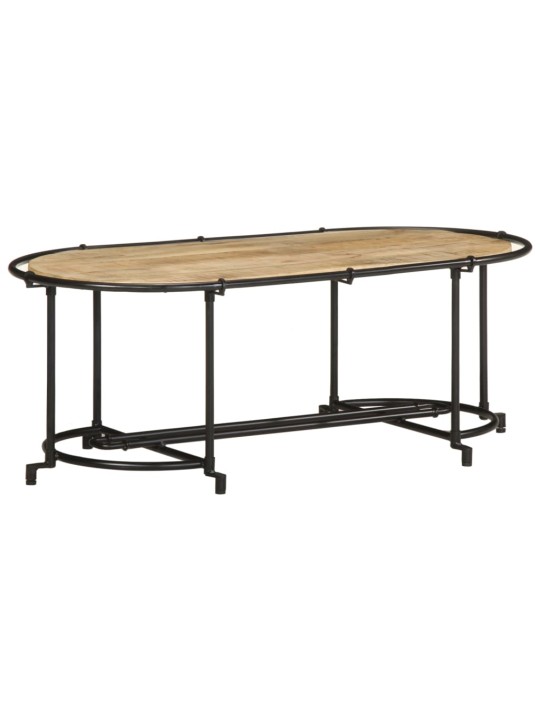 Konferenční stolek 110x55x40cm masivní hrubé mangovníkové dřevo