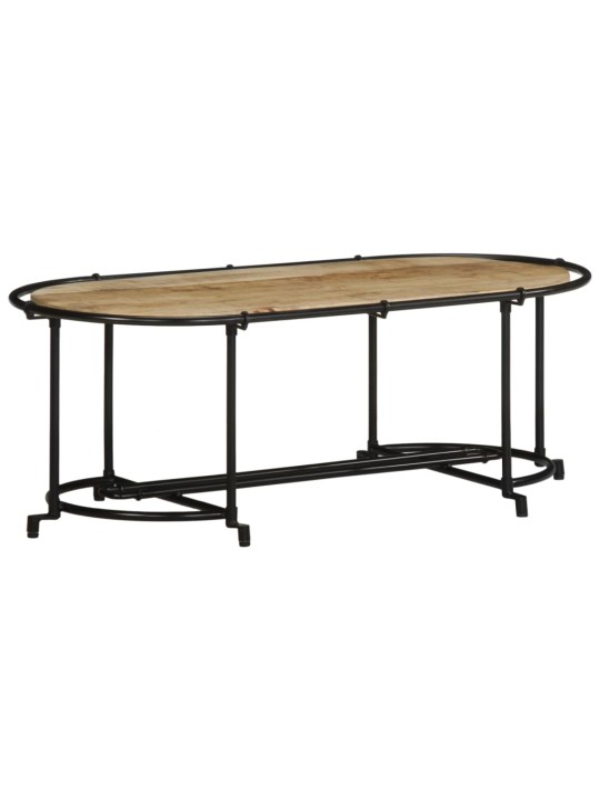 Konferenční stolek 110x55x40cm masivní hrubé mangovníkové dřevo