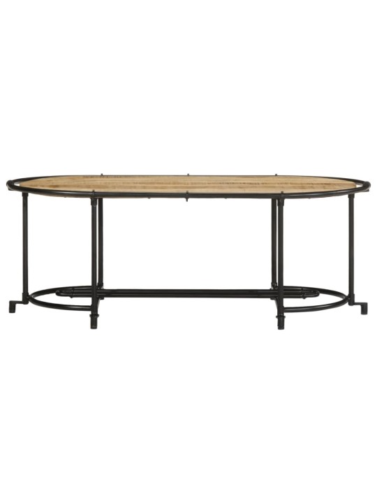 Konferenční stolek 110x55x40cm masivní hrubé mangovníkové dřevo