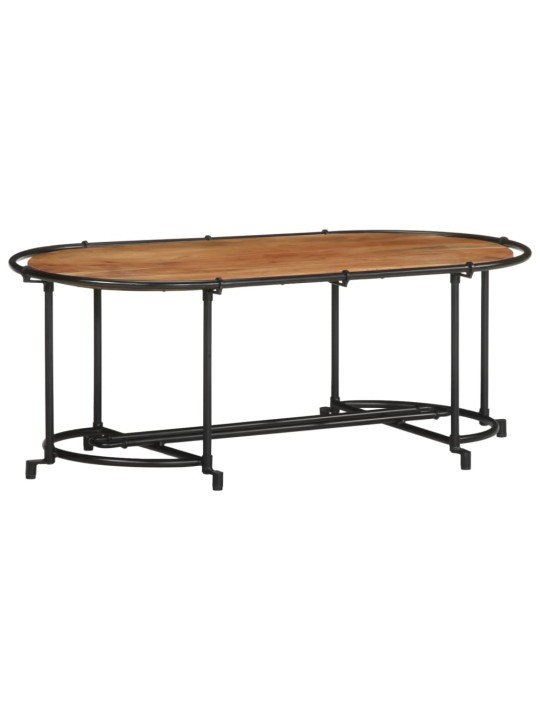 Konferenční stolek 110 x 55 x 40 cm masivní akáciové dřevo