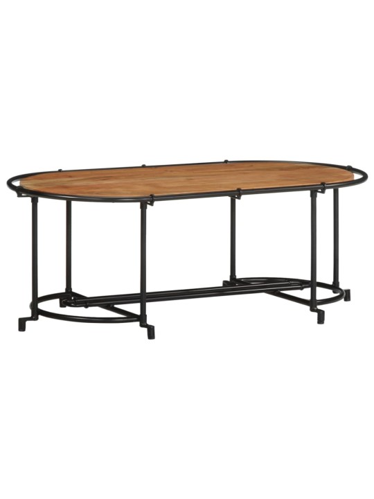 Konferenční stolek 110 x 55 x 40 cm masivní akáciové dřevo