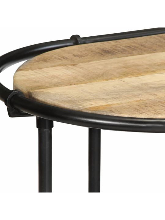 Konzolový stolek 110x42x76 cm masivní hrubé mangovníkové dřevo