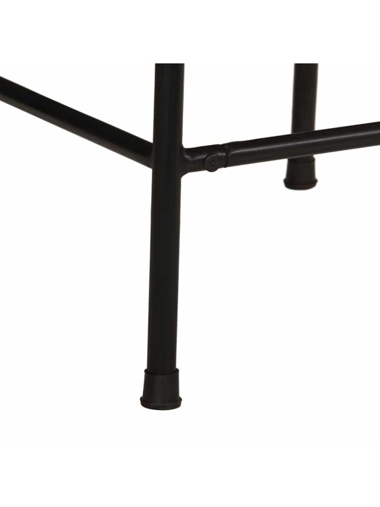 Vidaxl barové stoličky 4 ks 46x35,5x80 cm masivní dřevo rekultivované