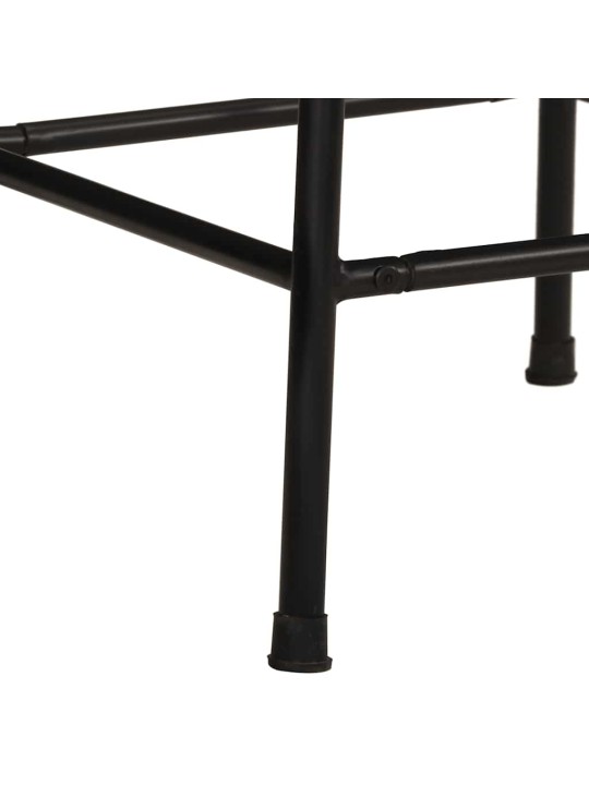 Vidaxl barové stoličky 4 ks 46x35,5x70 cm masivní dřevo rekultivované