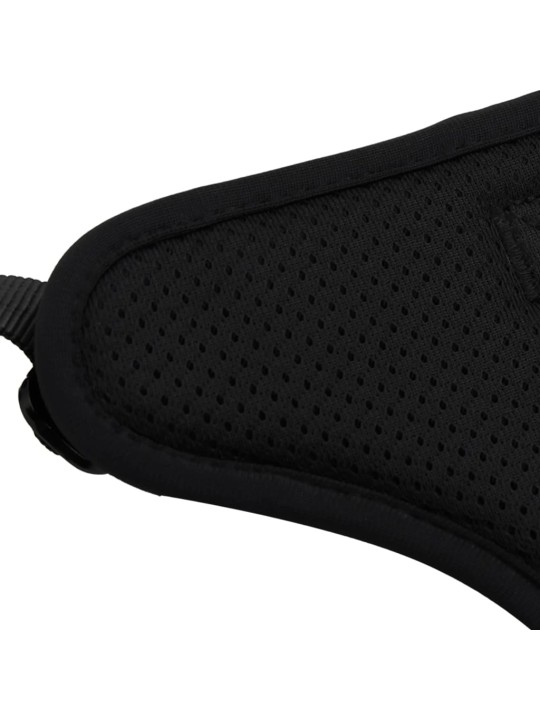 Postroj pro psy s reflexními popruhy nastavitelný růžový S