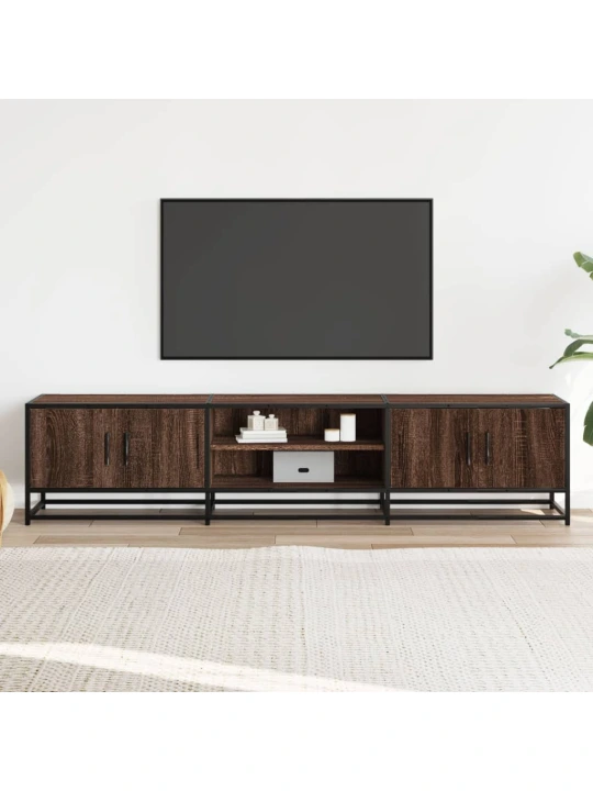 TV skříňka hnědý dub 180 x 35 x 41 cm kompozitní dřevo