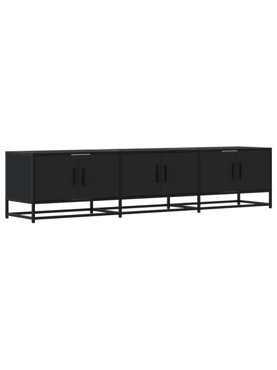 TV skříňka černá 180 x 35 x 41 cm kompozitní dřevo