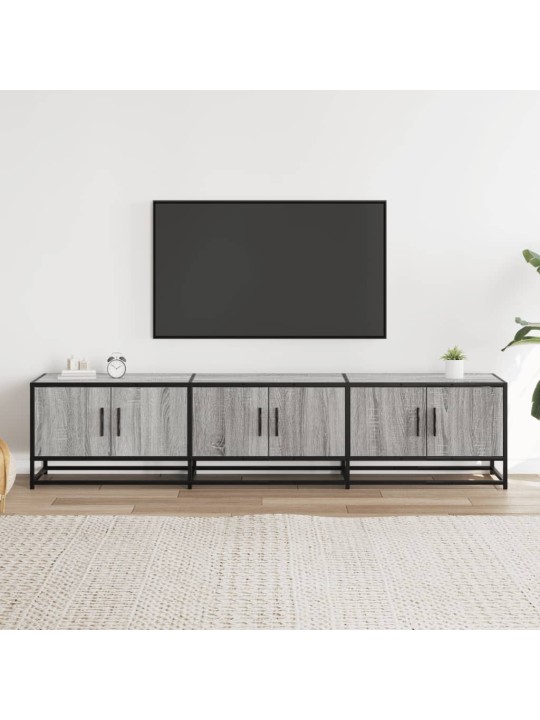 TV skříňka šedá sonoma 180 x 35 x 41 cm kompozitní dřevo