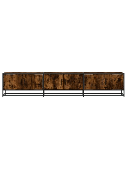 TV skříňka kouřový dub 210 x 35 x 41 cm kompozitní dřevo