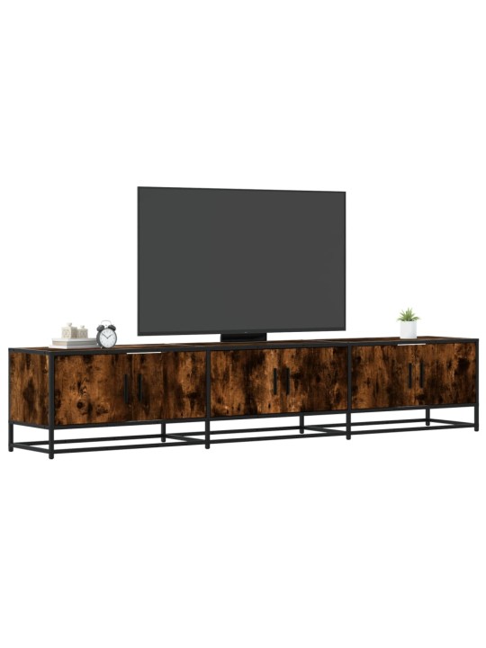 TV skříňka kouřový dub 210 x 35 x 41 cm kompozitní dřevo