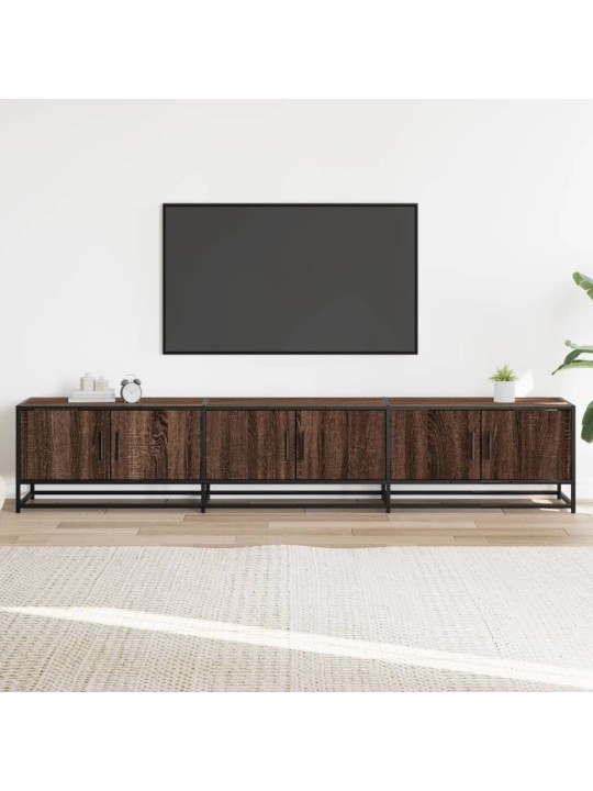 TV skříňka hnědý dub 210 x 35 x 41 cm kompozitní dřevo