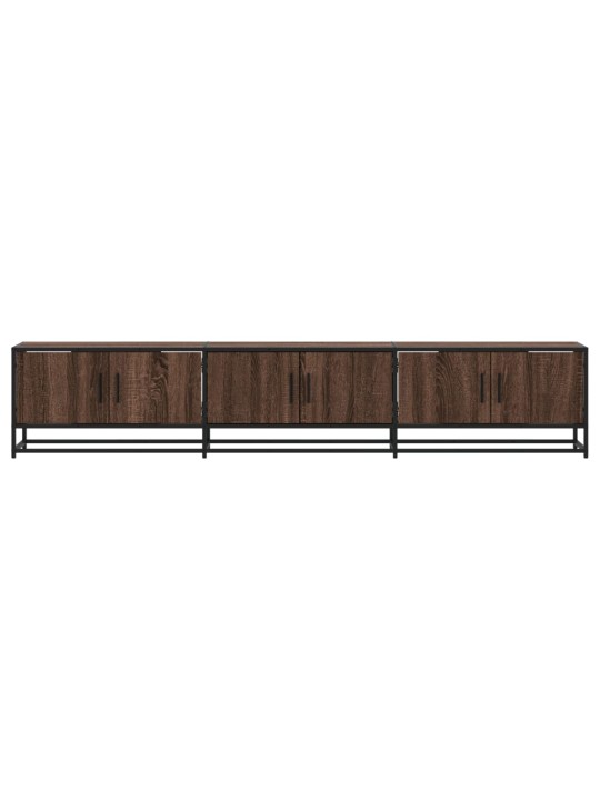 TV skříňka hnědý dub 210 x 35 x 41 cm kompozitní dřevo