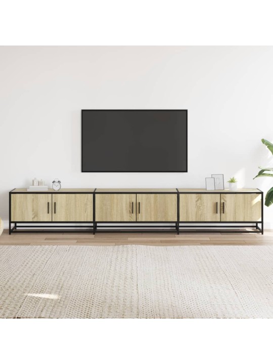 TV skříňka dub sonoma 240 x 35 x 41 cm kompozitní dřevo