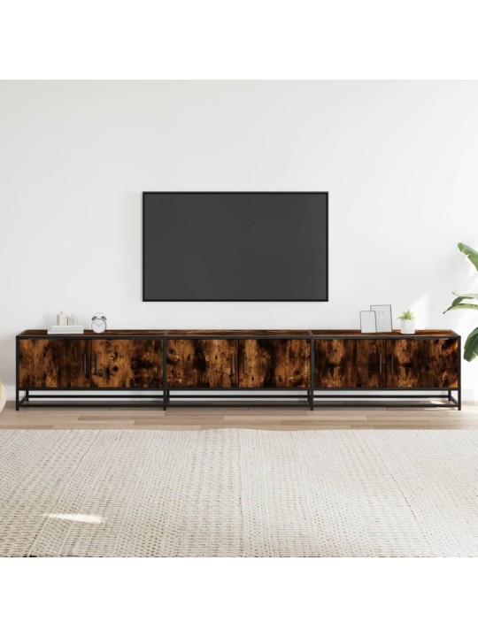 TV skříňka kouřový dub 240 x 35 x 41 cm kompozitní dřevo