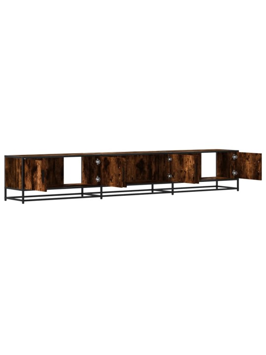 TV skříňka kouřový dub 240 x 35 x 41 cm kompozitní dřevo