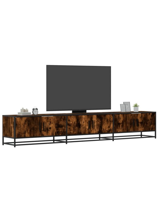 TV skříňka kouřový dub 240 x 35 x 41 cm kompozitní dřevo