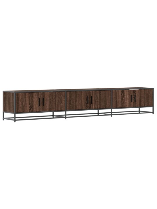 TV skříňka hnědý dub 240 x 35 x 41 cm kompozitní dřevo