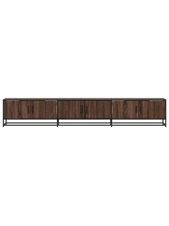 TV skříňka hnědý dub 240 x 35 x 41 cm kompozitní dřevo
