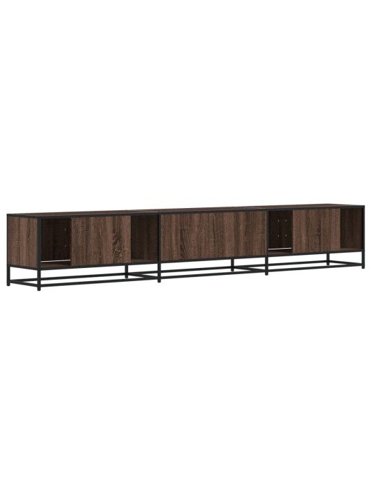 TV skříňka hnědý dub 240 x 35 x 41 cm kompozitní dřevo