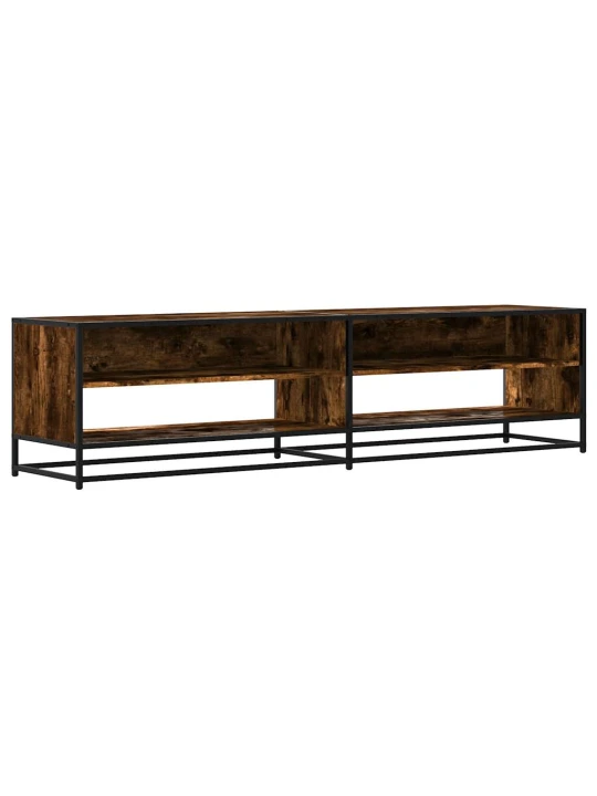 TV skříňka kouřový dub 180,5 x 40 x 46 cm kompozitní dřevo