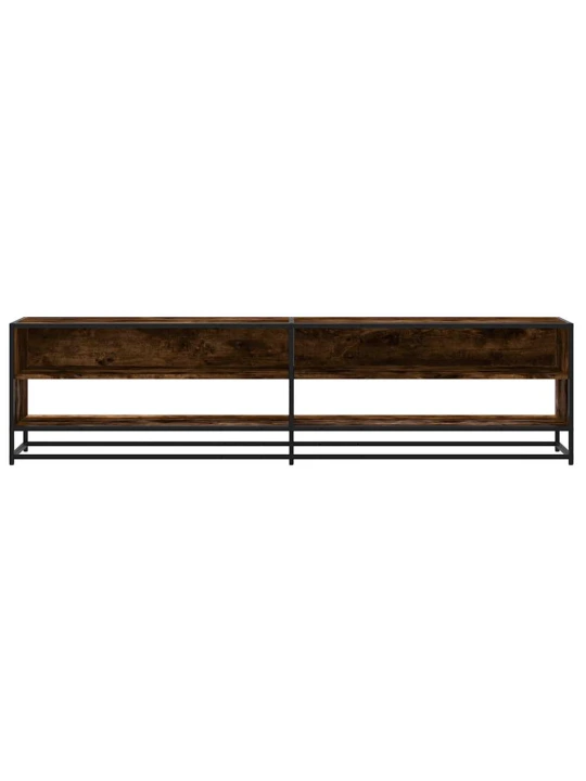 TV skříňka kouřový dub 180,5 x 40 x 46 cm kompozitní dřevo