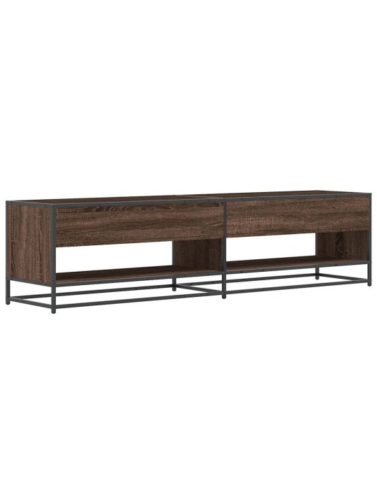 TV skříňka hnědý dub 180,5 x 40 x 46 cm kompozitní dřevo