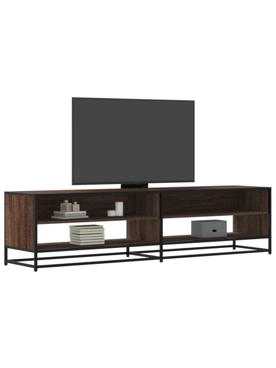 TV skříňka hnědý dub 180,5 x 40 x 46 cm kompozitní dřevo