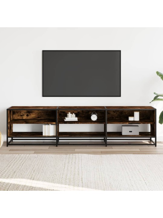 TV skříňka kouřový dub 180 x 40 x 46 cm kompozitní dřevo