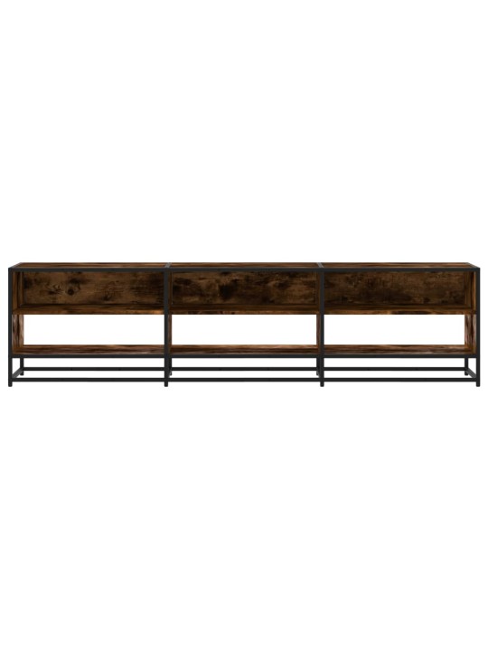 TV skříňka kouřový dub 180 x 40 x 46 cm kompozitní dřevo
