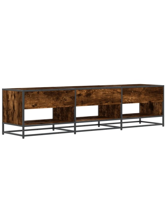 TV skříňka kouřový dub 180 x 40 x 46 cm kompozitní dřevo