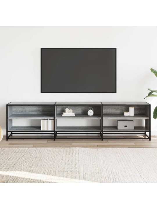 TV skříňka šedá sonoma 180 x 40 x 46 cm kompozitní dřevo