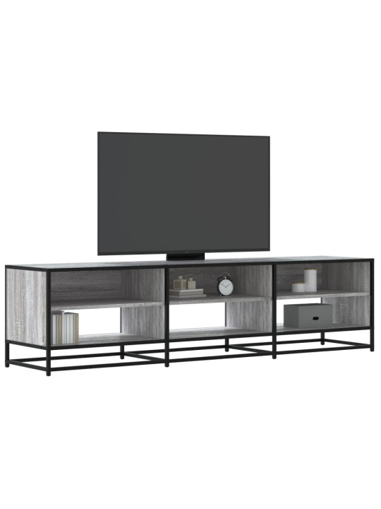 TV skříňka šedá sonoma 180 x 40 x 46 cm kompozitní dřevo