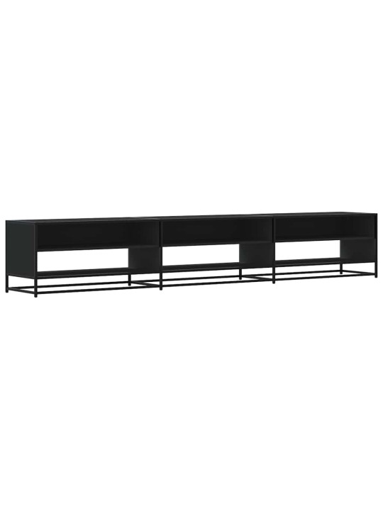 Tv skříňka černá 270 x 40 x 46 cm kompozitní dřevo