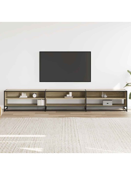 Tv skříňka dub sonoma 270 x 40 x 46 cm kompozitní dřevo